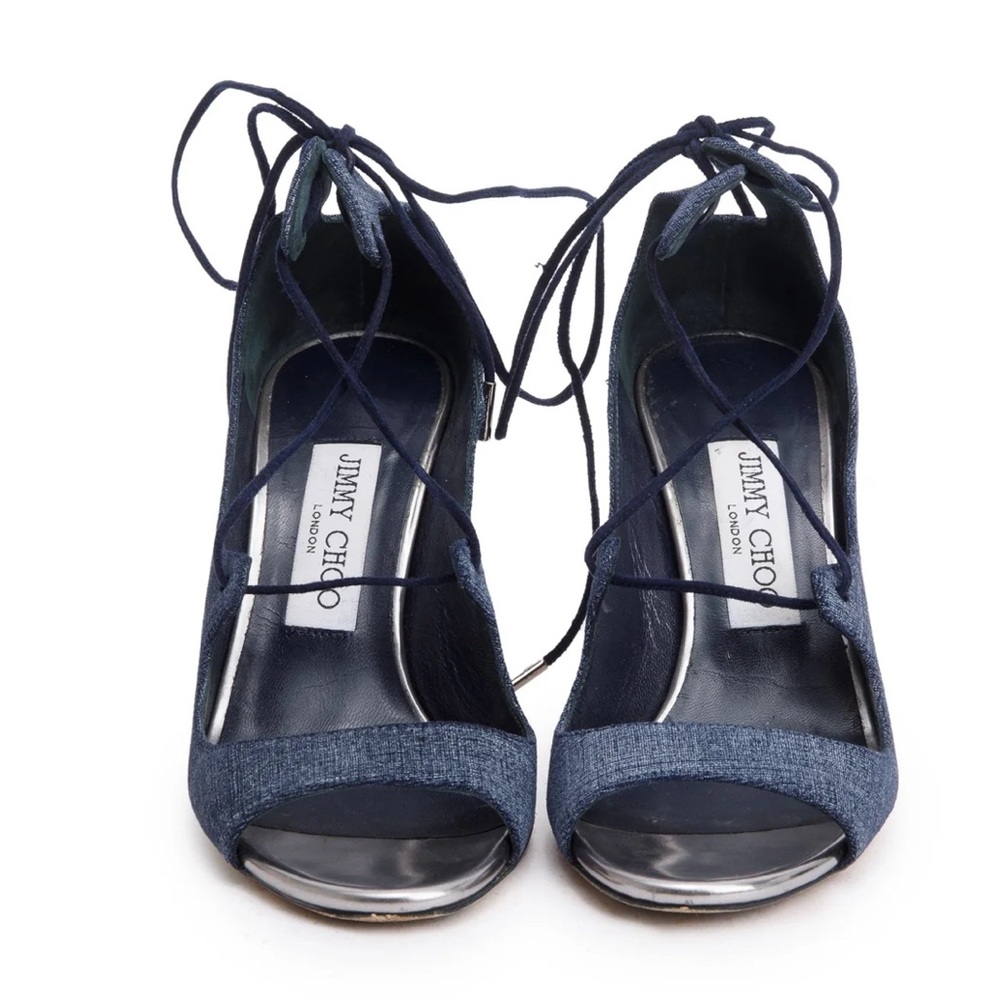 Jimmy Choo Navy Heels